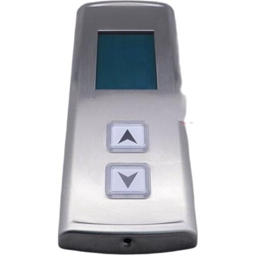 1pcs Elevator Accessories OTIS Outbound Call Panel Blue Screen Black Screen Square Button Outbound Call LCD Display AQ1H65