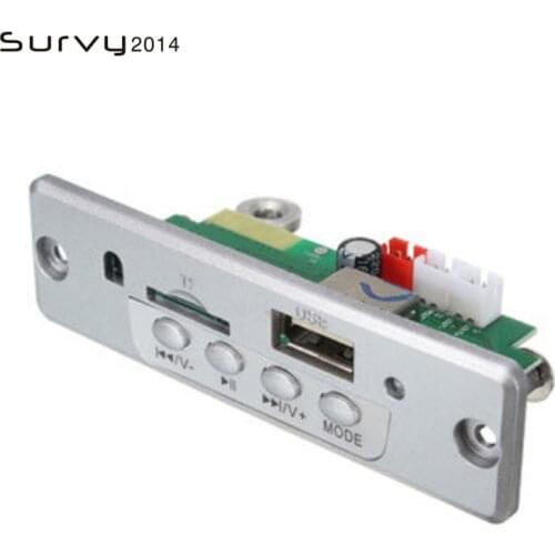 Bluetooth USB MP3 Decoder Power Supply FM Radio Wierless MP3 Music Player Board Audio Module For Car Remote diy electronics
