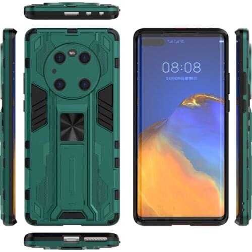 For Huawei Mate 30 40 Pro Case Shockproof Armor Car Magnetic Holder Protect Ring Cover for Huawei P50 Pro Phone Cases