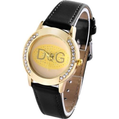 Kobiet zegarka 2020 New Famous Brand Watch Women Casual Fashion Leather Rhinestone Watches Women Quartz Wristwatches reloj mujer