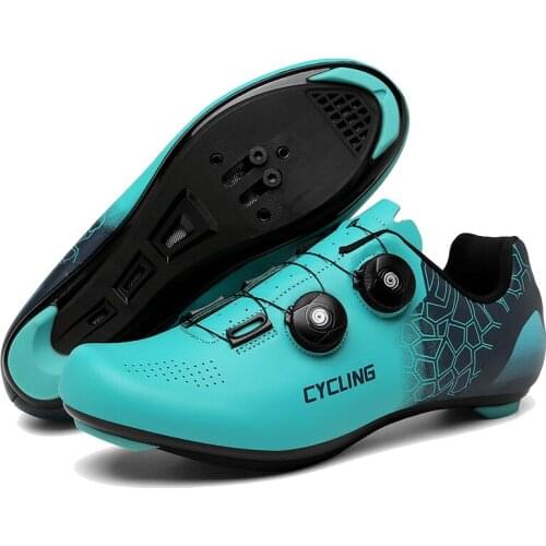 2021 Latest Unisex Fashion Cycling Shoes High Quality Professional Competition Training Shoes Couple Breathable Cycling Shoes