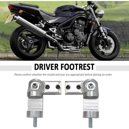 NEW Motorcycle Foot Peg Passenger Footpeg Lowering Kit For Triumph Speed Triple 1050 For Triumph Speed Triple 955i