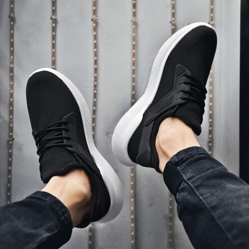 Shoes Men Sneakers Sport Shoes Men Casual Zapatos Casuales Para Hombre Man Fashion Leisure Black White Sneaker Male