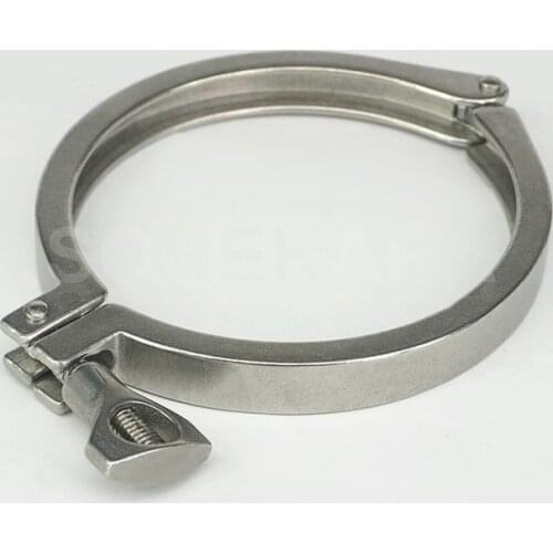 Fit 119mm Ferrule O/D Tri Clamp 4" 304 Stainless Steel Sanitary Fitting Tri Clover