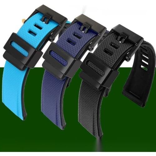 Watch Accessories For Casio GA2000 PRG600 PRW6600 PRG650 24MM Premium Sweatproof Waterproof Durable Strap With Resin Clasp