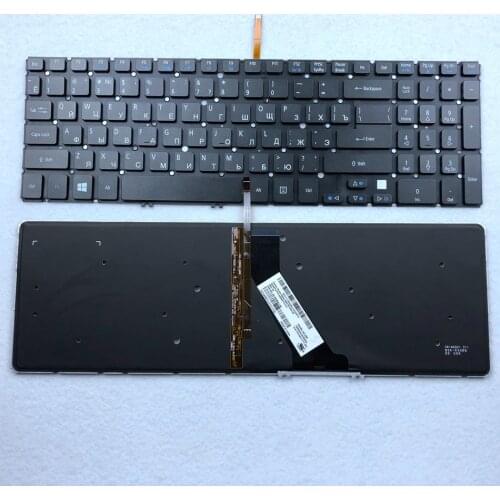 Russian Backlit Laptop Keyboard for Acer Aspire V5 V5-531 V5-531G V5-551 V5-551G V5-571 V5-571G V5-571P V5-571PG V5-531P RU