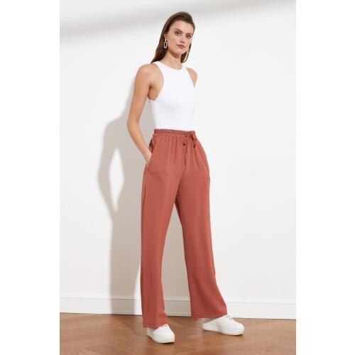 Trendyol Wide Bell-Bottomed Pants TWOSS21PL0248