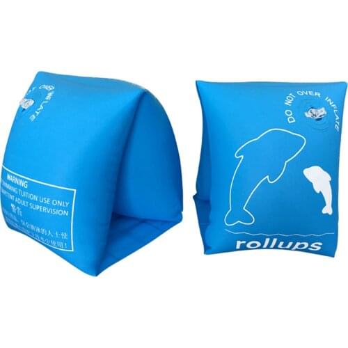 Foldable Float Bands for Adult Swimming Arm Ring Inflatable Pool Float Sleeves Swimming Arm Float Floating Sleeve Swim Trainer