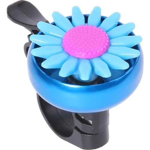 Kids Bike Bell Cute Bicycle Bell Ring Mini Cartoon Flower Ladybug Ring Bell For Cycling Bike Bell Toddler Ring Horn Accessory