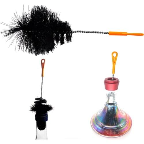 1Pcs Hookah Bottle Base Cleaner Brush Bendable 33cm Shisha Pipe Clean Tobacco Herb Smoking Accessories Narguile Chicha Narguile