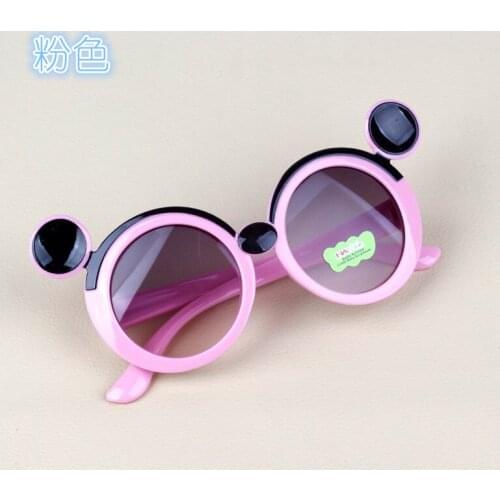2021 Lovely Kids Sunglasses Girls Boys Shiny Bowknot Sun Glasses Lovely Cat Children Eyewear Fashion Gradient Eyeglasses UV400