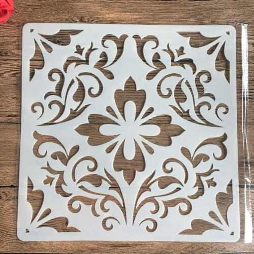 30 * 30 cm diy craft mandala stencil for woodcut painting, scrapbook wall art stamping decoration album embossed paper card