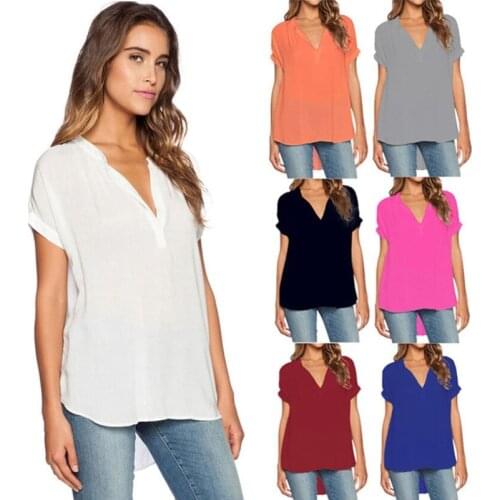 Blackingift Womens Chiffon Shirts