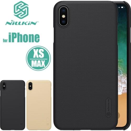 For iPhone XS Max Case Nillkin Super Frosted Shield for iPhoneXS Ultra-Thin Hard Back Cover for iPhone XS Max Nilkin Phone Case