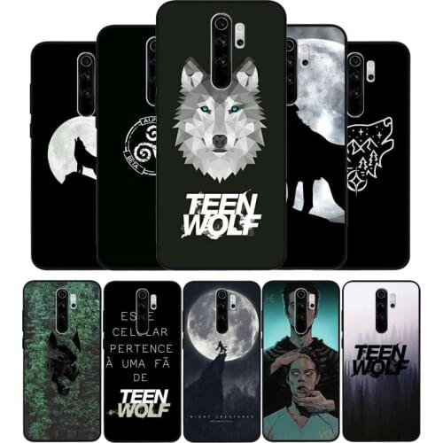 Teen Wolf Black TPU Silicone Soft Phone Case For Redmi 4A 4X 7A 5 Plus 6 Pro NOTE 9 7 8 5 Pro 4 6