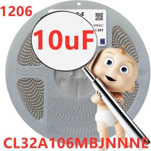CL32A106MBJNNNE 1210 10uF 50V ±20% CL32A106MOJNNNE 1210 1210-106-16V-X5R-20% CL32A106MLULNNE 1210 1210-106-35V-X5R-20% MLCC