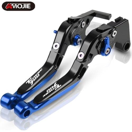 For YAMAHA TENERE 700 2019-2020 2021 Motorcycle Accessories Folding Brake Clutch Levers Tenere700 XTZ 700 Handle Brake Clutch