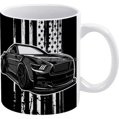 Pride Coffee Mugs Ceramic Personalized Mugs 11 Oz White Mug Tea Milk Cup Drinkware Travel Mug Rtr Gt V6 Muscle Stanggang Stang G