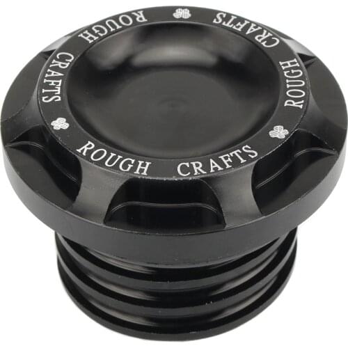 Black Motorcycles CNC Gas Fuel Tank RC Cap Cover for Harley Dyan Softail Touring FLHT FLSTF FXSTS XL883 1996 - 2018