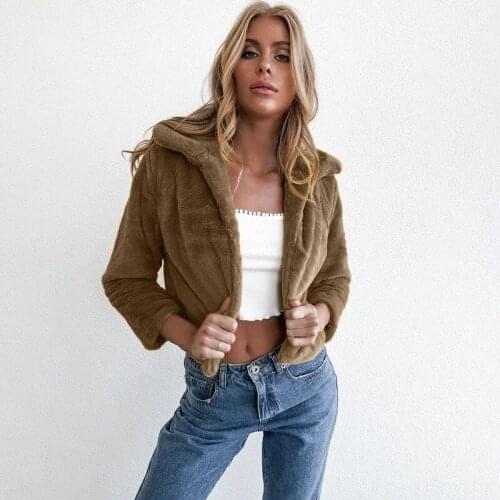 Winter Clothes Warm Women Bomber Jacket Coat Plush Short Slim Outerwear Tops Fashion Casual Female Cardigans Velvet Streetwear