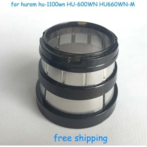 Slow juicer hurom blender spare parts,fine filter small hole,for hurom hu-1100wn HU-600WN HU660WN-M blender parts hurom 19sgn