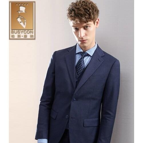 3 piece royal blue tuxedo for wedding blazer masculino slim fit waistcoat men