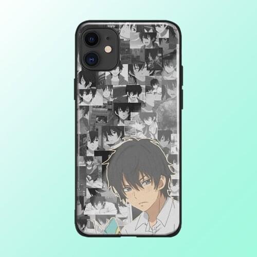 Haru yoshida anime Soft Silicon Glass Phone Case for IPhone SE 6s 7 8 Plus X Xr Xs 11 12 Mini Pro Max Samsung Xiao RedMi OnePlus