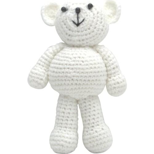 Newborn Baby Girls Boys Bear Photography Prop Photo Crochet Knit Toy Cute Gift C5AF