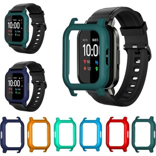 Plastic bumper case protector for Xiaomi Haylou LS02 bracelet PC case for Haylou LS02 smart watch