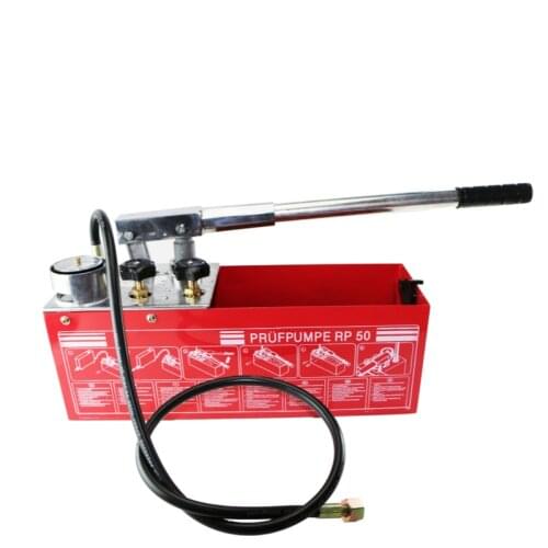 50KG manual pressure test pump ppr tap water pipeline valve pressure machine for pipeline pressure vessel irrigation firefighter