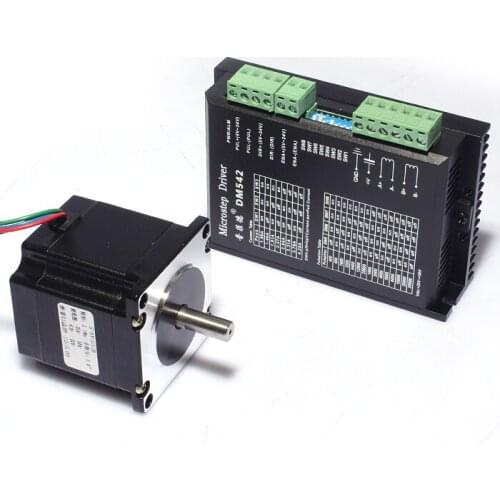 57BYG250B Stepper Motor Step Angle 1.8 2.5A 1.2N.M Torque Stepper Motor, Match DM542 Motor Driver 4.2A