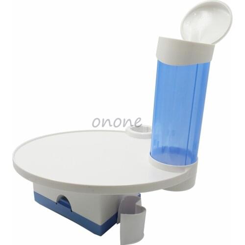 Dental Tray Disposable Cup Storage Holder Dental Paper Tissue Box 3-in-1 for Dental Chair Accessory