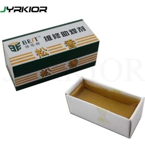 Jyrkior High Purity Carton Rosin Soldering Iron Soft Solder Paste Welding Repair Flux Tin Paste High-purity Repair Durability