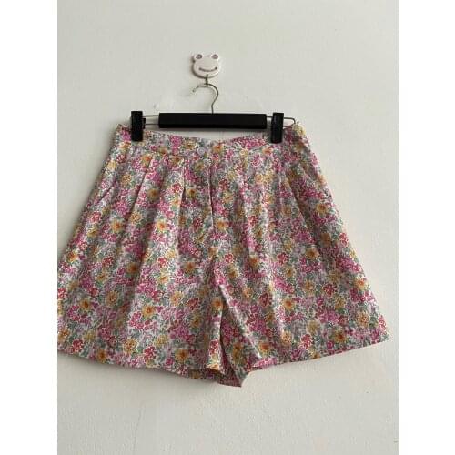 Elfbop 2020 Ladies Floral Printed Casual Hot Shorts - Women High Waist Fashion Holiday Beach Style Short Pants