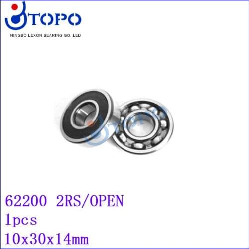 10*30*14mm Deep Groove Ball Bearings62200 /2RS/OPEN