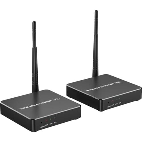 200M Wireless HDMI Extender 2.4G 5G HD 1080P Transmitter Receiver TX RX Kit TCP/IP Extend Audio Video Transfer Can 1Tx To 4RXs