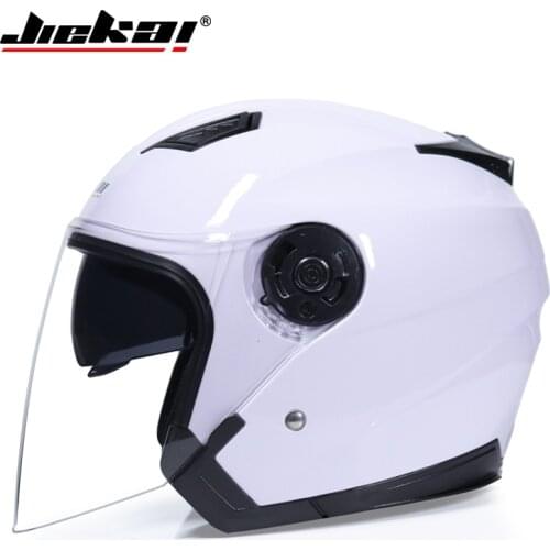 2020 Motorcycle Helmets Electric Bicycle Helmet Open Face Dual Lens Visors Men Women Summer Scooter Motorbike Moto Bike Helmet