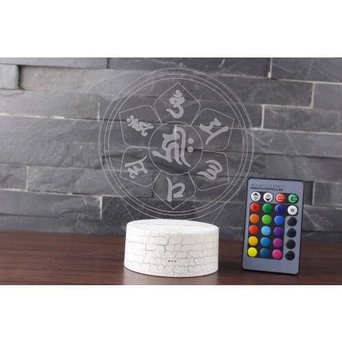 3D Night Light Girl Children Bedroom Led decoration Lights Colorful Bluetooth Speaker Lamp