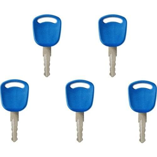 5 Pcs 14601 Key For New Holland Case Tractor Excavator Grader Dozer Heavy Equipment 82003267 82030143