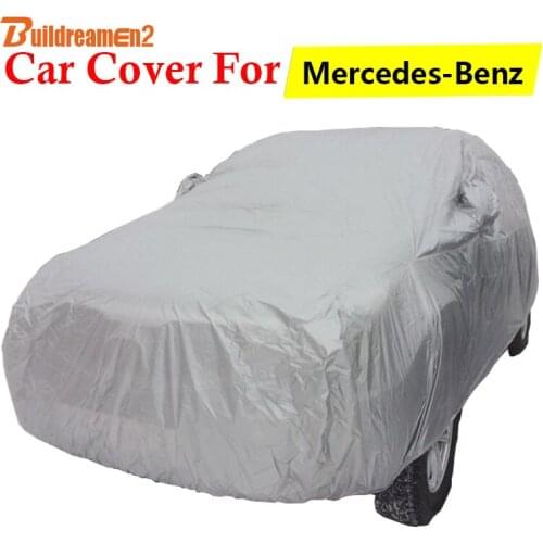Buildreamen2 Car Cover Sun Shade Rain Snow Protector Auto Cover For Mercedes-Benz E Class E300 E300D E320 E350 E420 E430 E500
