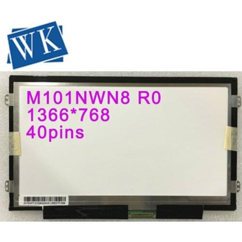 Free shipping M101NWN8 R0 B101XTN01 .1 N101BGE-L31 HSD101PHW1 LCD Screen Display Slim Panel WXGA HD 1366X768 LVDS 40PINS