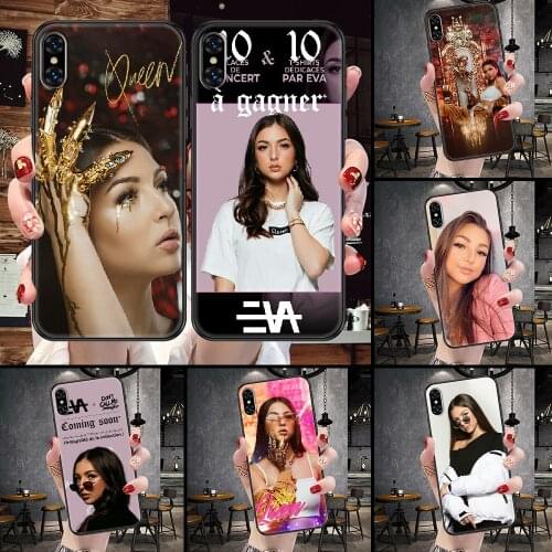 Eva queen Phone Case For iphone 5 5S SE 2 6 6S 7 8 11 12 Mini Plus X XS XR Pro Max black 3D funda tpu back luxury prime fashion