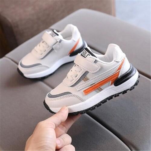 Kids fashion sneakers boys and girls Light-soled breathable casual shoes Soft-soled non-slip running shoes Baby toddler shoes