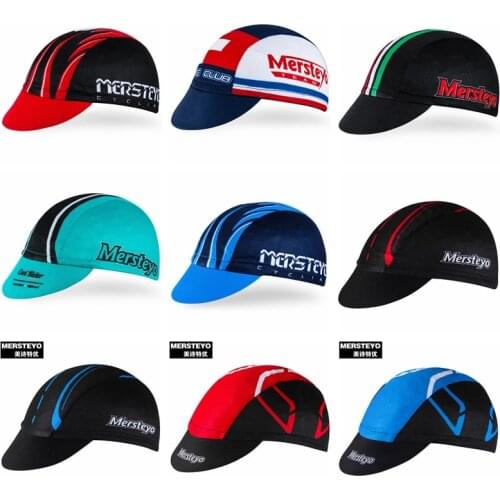 Coolmax Riding Cycling Cap Mtb Team Summer Breathable Bike Hat Women Men Sun UV Bike Wear Cap Bandana Helmet Pirate hunting Cap