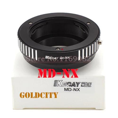 KECAY MD-NX Lens Adapter Ring for Minolta MD Mount Lens to for Samsung NX NX5 NX10 NX11 NX100 NX200 Mount Camera Adapter ring