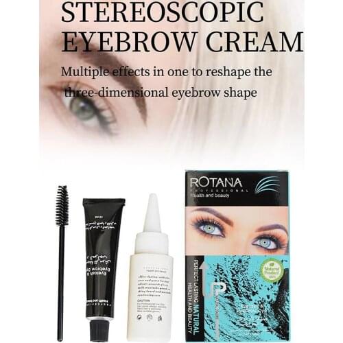 3Pcs Eyebrow Dyeing Eyebrow Dye Hair Dye Long-Lasting Non-Fading Cream Powder Eyelashes Hair Product Coloring Hair Dye Eyebrow