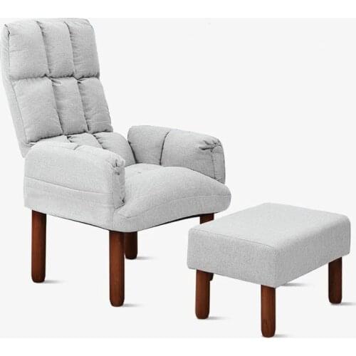 Lazy sofa small apartment folding computer chair single sofa recliner bedroom dormitory lazy chair back net red