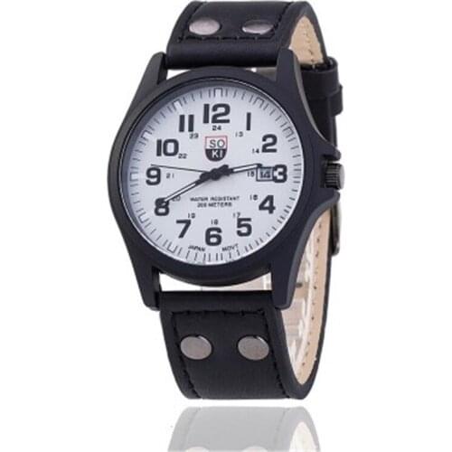 Unisex Fashion Watch for Men Women Luxury Calendar Quartz Watches Mens Leather Strap Luminous Waterproof Male Clock Dropshipping