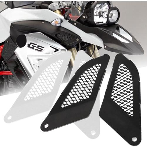 Motorcycle Aluminum Accessories Air Intake Grill Guard Cover Protector For BMW F800GS F 800GS F800 GS 2013 2014 2015 2016 2017