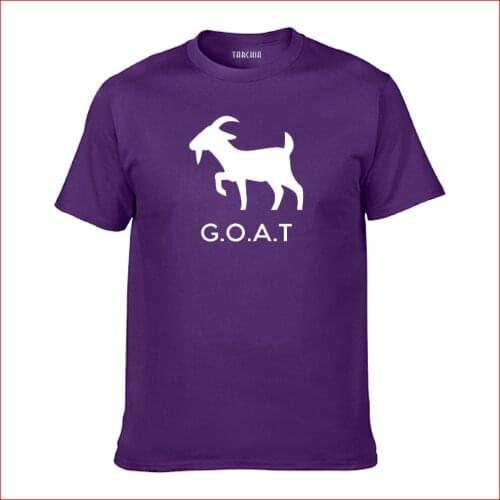 TARCHIA Men T-shirt Short Sleeve Undershirts GOAT Printed Male Solid Cotton Mens Tee Summer Brand Clothing Sous Vetement Homme